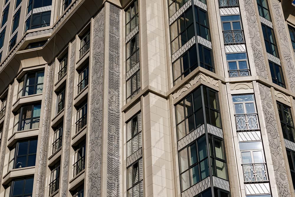 Решетки для кондиционеров, ЖК Spires, г. Москва